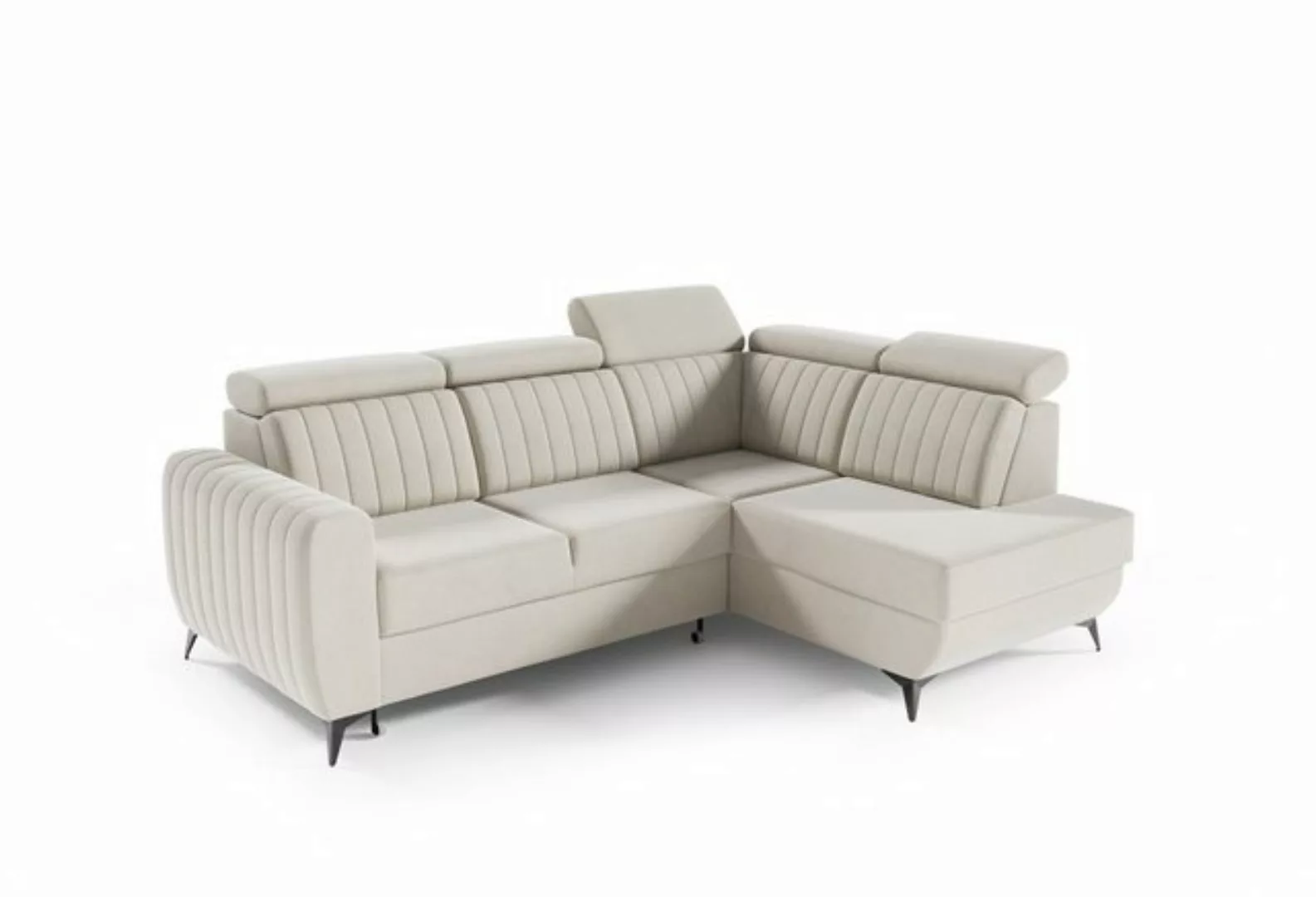MOEBLO Ecksofa MOSTA II, Couch für Wohnzimmer, Schlafsofa Sofagarnitur Sofa günstig online kaufen