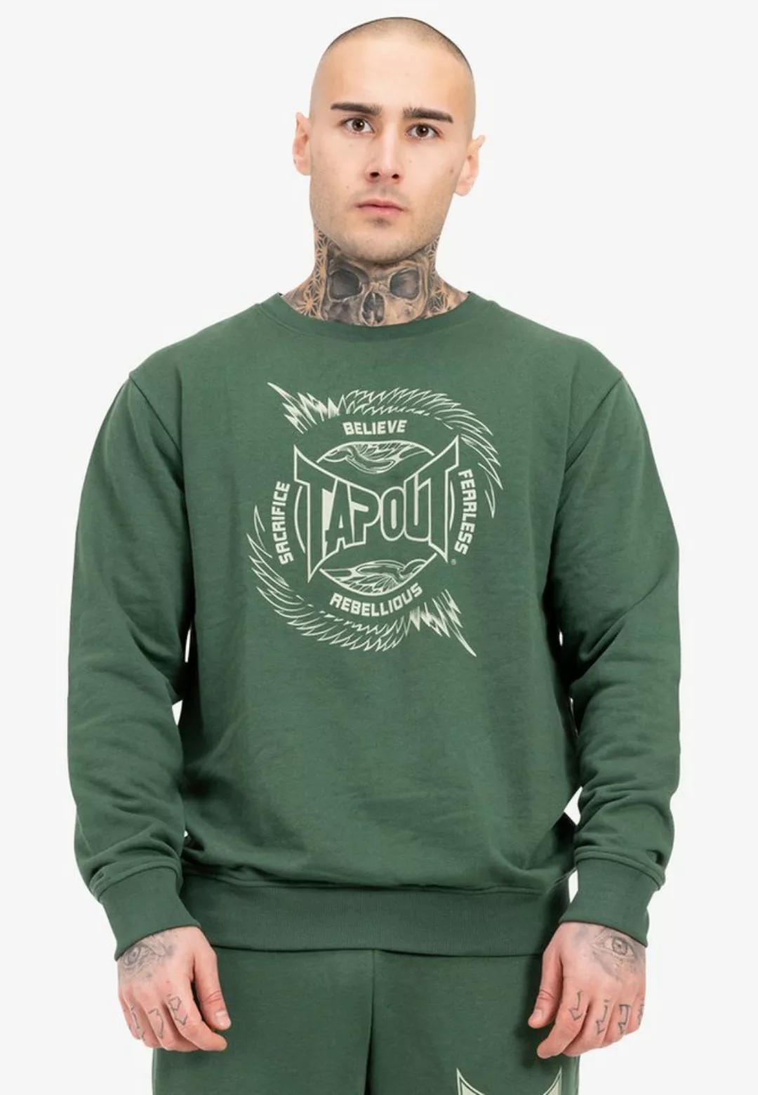 TAPOUT Rundhalspullover SPIRIT SWEAT günstig online kaufen