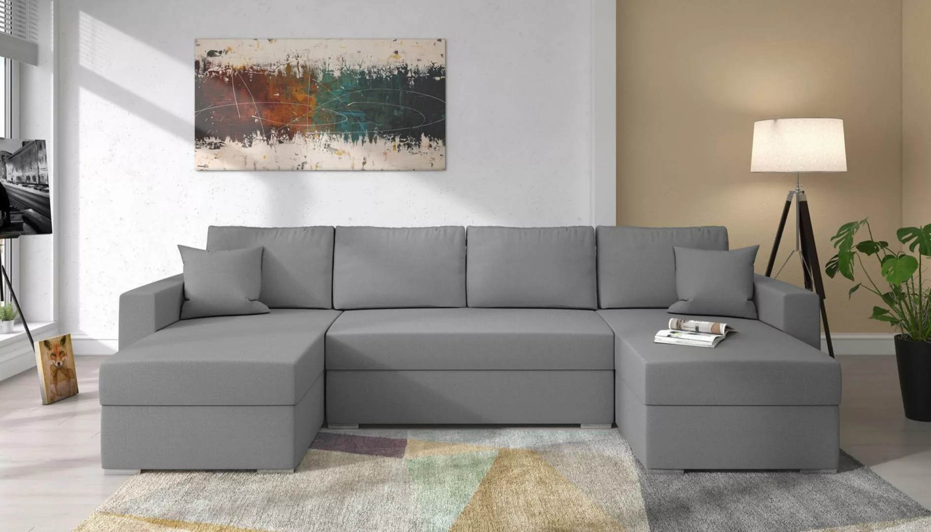 99rooms Wohnlandschaft Savio, U-Form, Sofa, Design günstig online kaufen