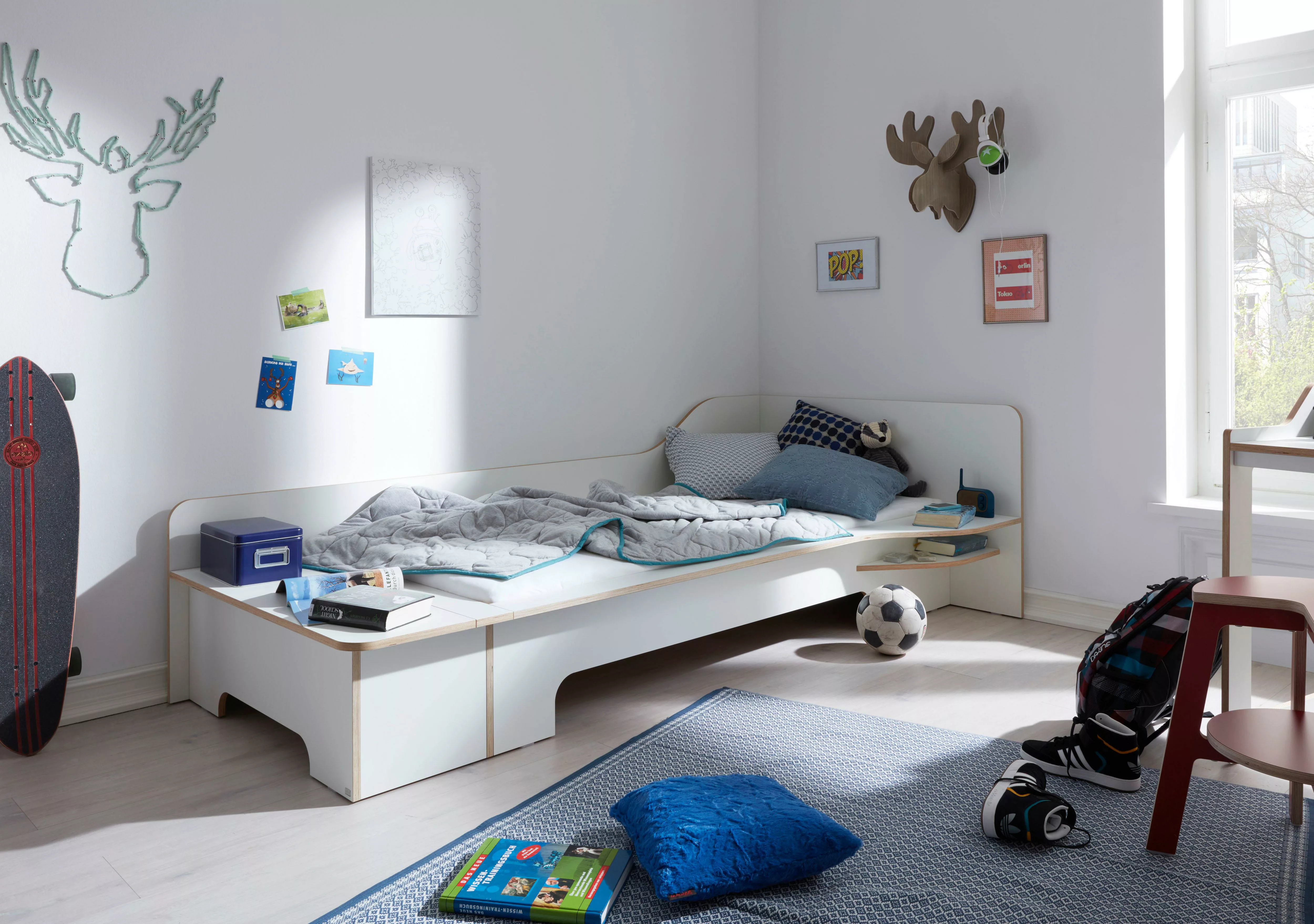 Müller SMALL LIVING Funktionsbett "PLANE", aus Birkenschichtholz mit geschw günstig online kaufen
