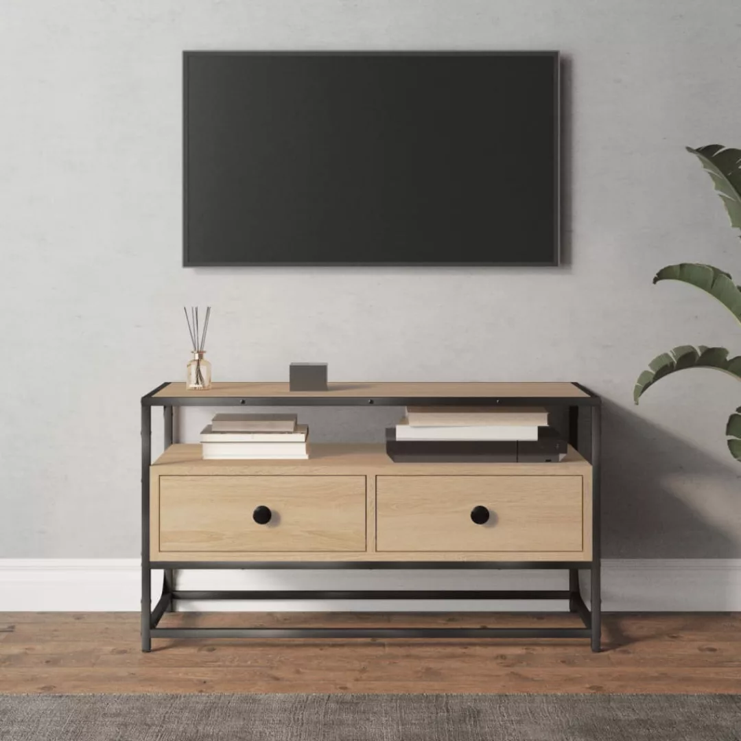 Vidaxl Tv-schrank Sonoma-eiche 80x35x45 Cm Holzwerkstoff günstig online kaufen