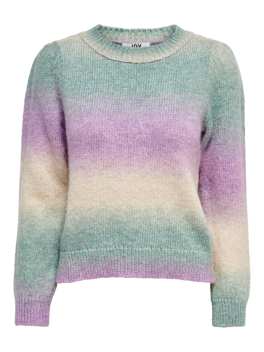 ONLY Gestreifter Pullover Damen Grün günstig online kaufen