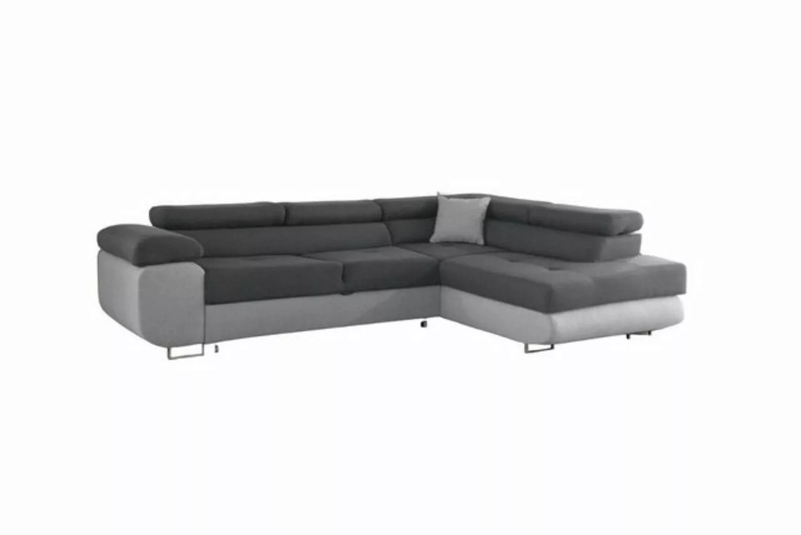 JVmoebel Ecksofa, Design Schlafsofa Möbel Textilpolster Couch Sofa L Form E günstig online kaufen