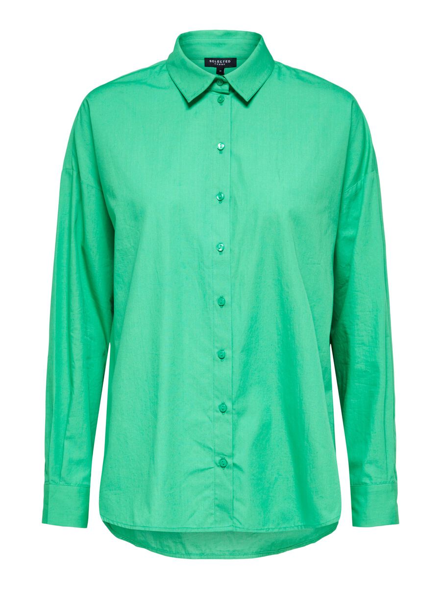 SELECTED Oversize- Hemd Damen Grün günstig online kaufen