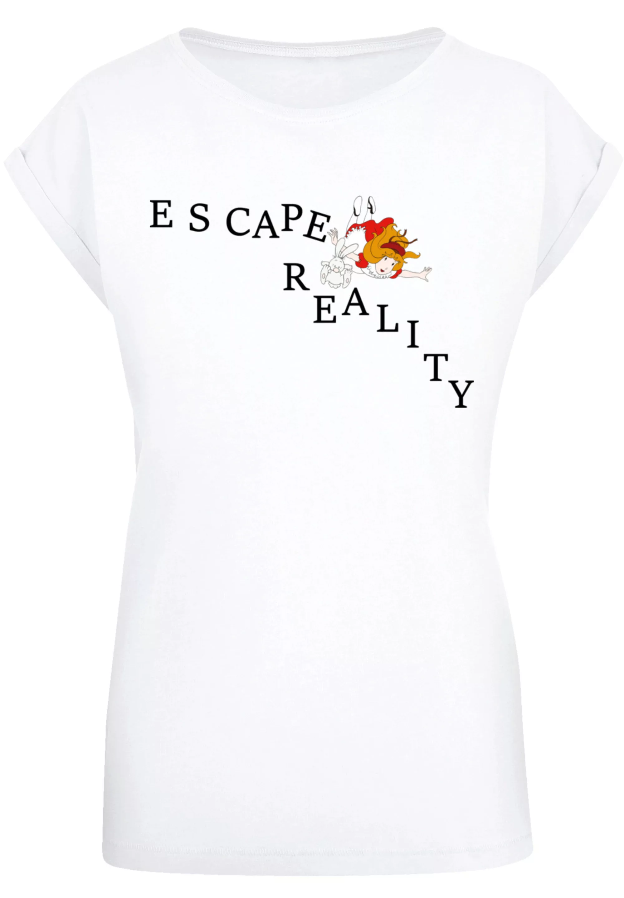 F4NT4STIC T-Shirt "Alice im Wunderland Escape Reality Falling", Retro, Hero günstig online kaufen