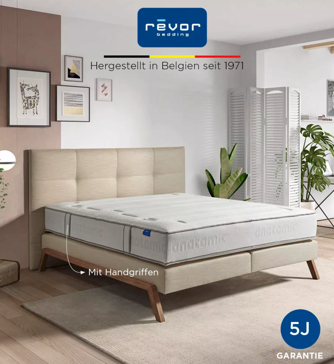 Revor Bedding Taschenfederkernmatratze "Aero Anatomic 1500 Viscogel", 26 cm günstig online kaufen