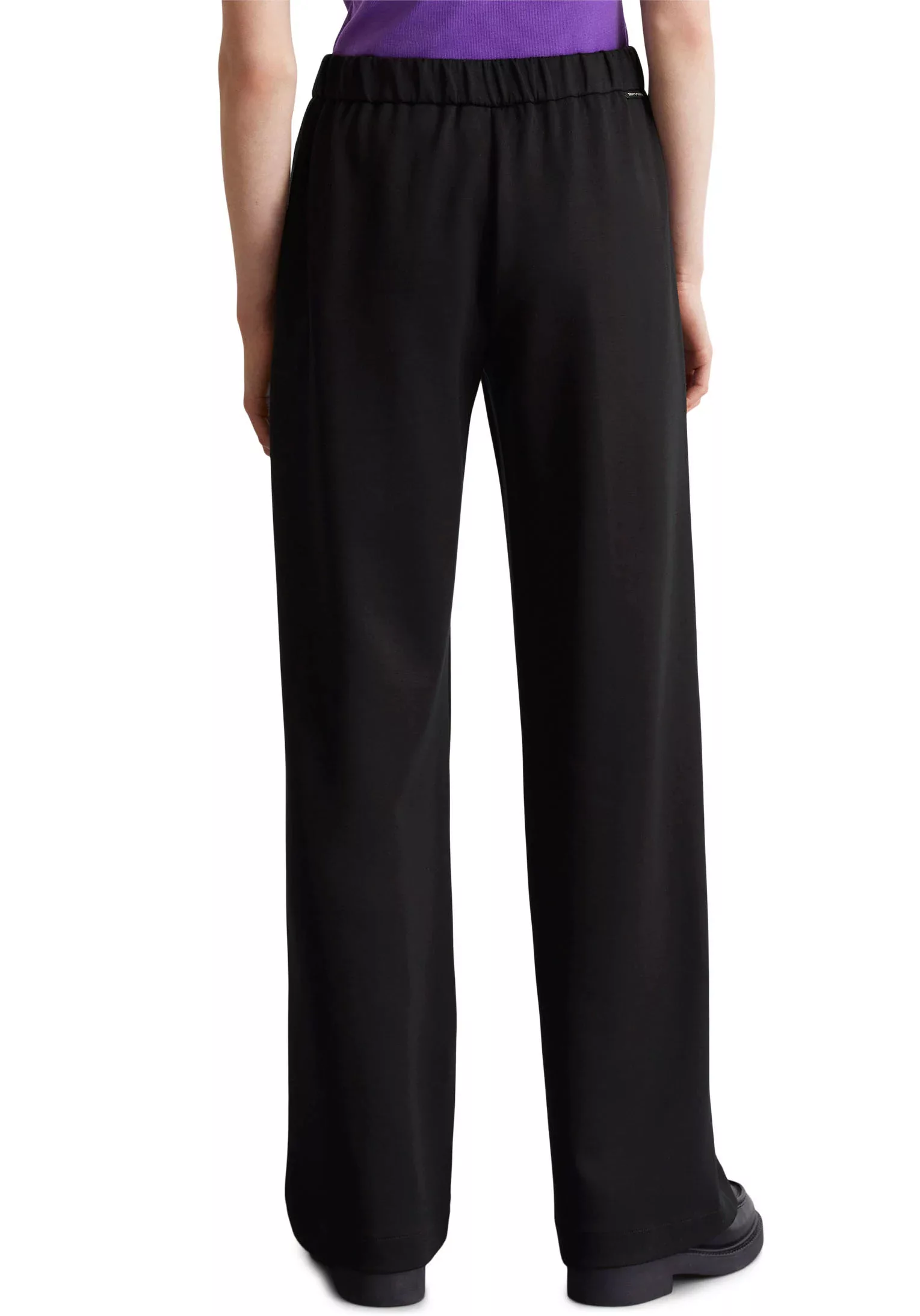 Marc O'Polo DENIM Marlene-Hose Drapy Wide Leg Jogger mit elastischem Taille günstig online kaufen