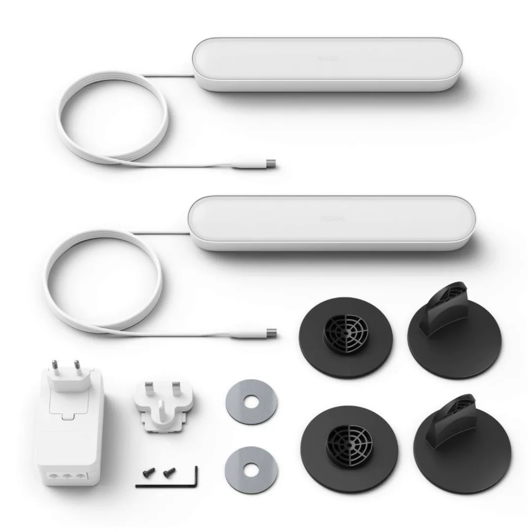 Philips Hue Play Lightbar Doppelpack, weiß günstig online kaufen