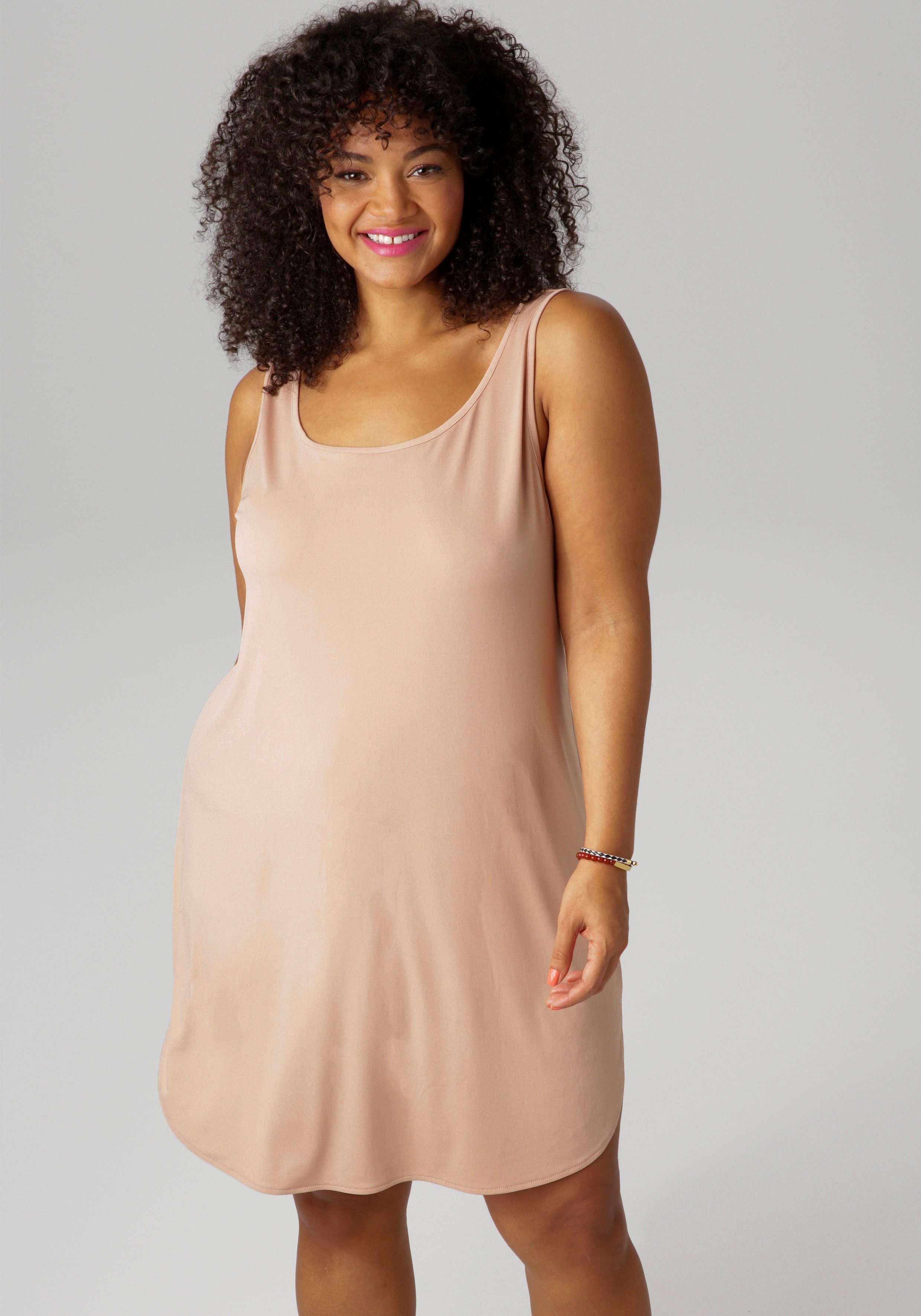 Aniston PLUS Unterkleid, ideal unter transparenten Kleidern zu tragen günstig online kaufen