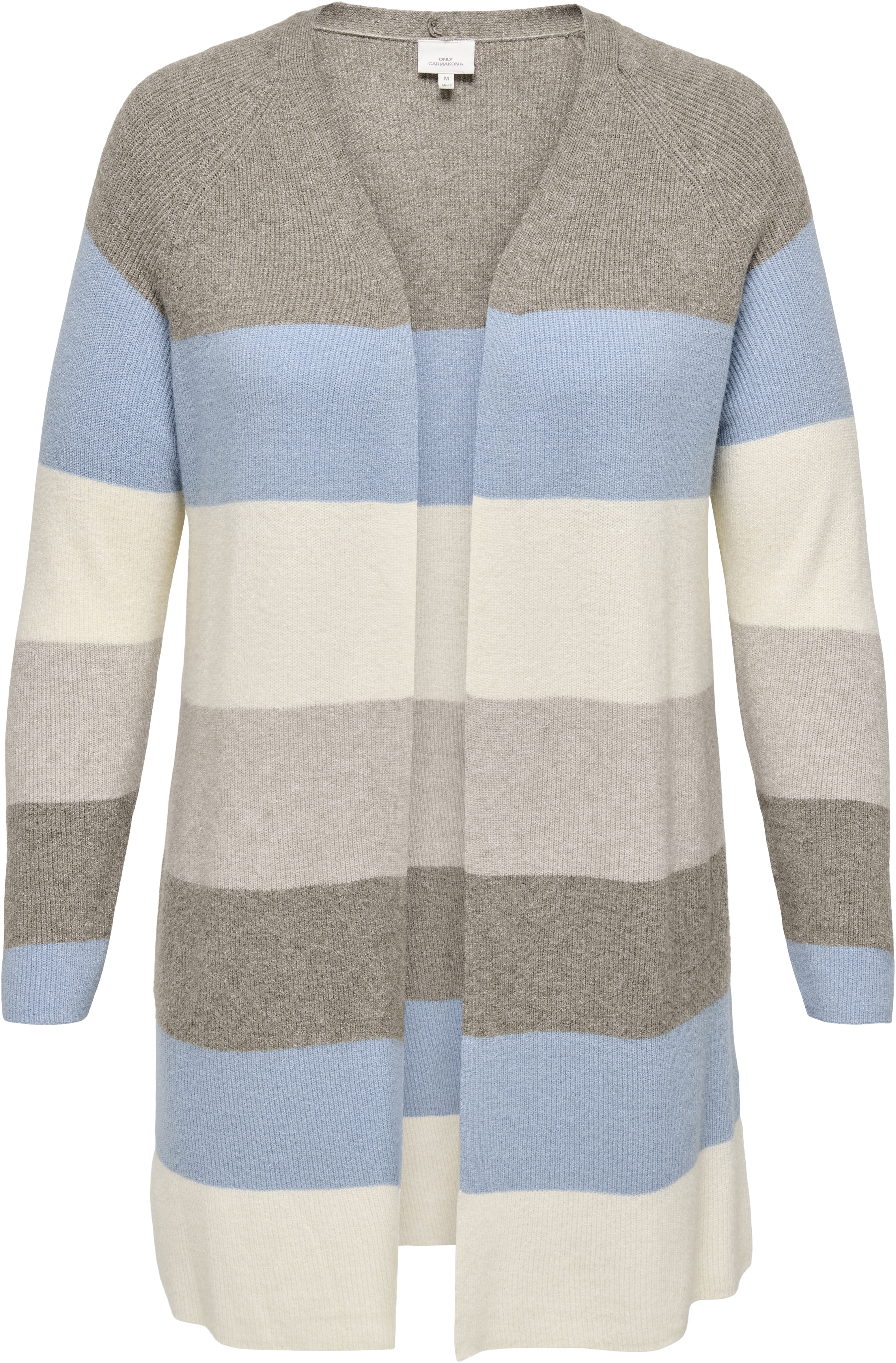 ONLY CARMAKOMA Strickjacke "CARATIJA L/S STRIPE CARDIGAN KNT" günstig online kaufen