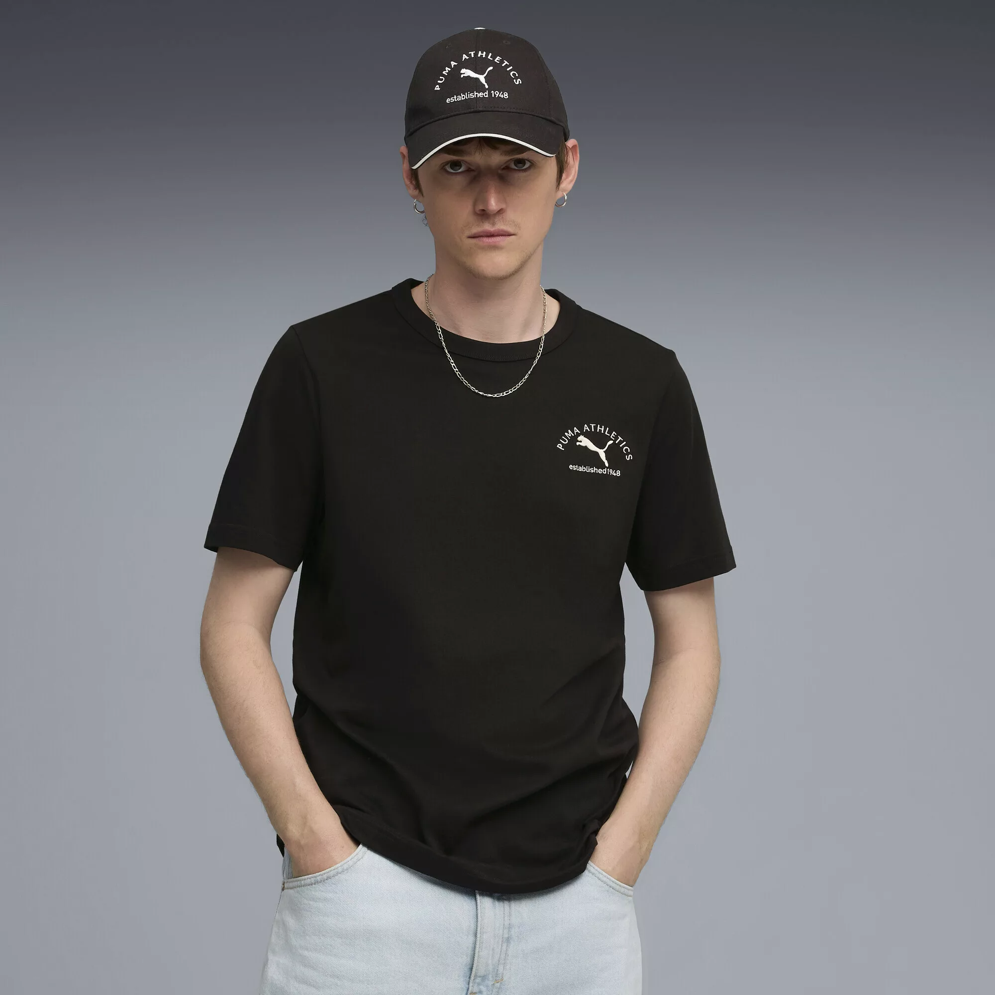 PUMA T-Shirt "PUMA Class T-Shirt mit Grafik Herren" günstig online kaufen