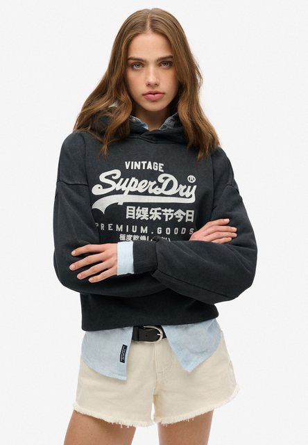 Superdry Kapuzensweatshirt VL METALLIC RELAXED HOOD günstig online kaufen