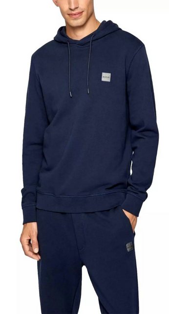 BOSS Kapuzensweatshirt Wetalk Hoodie Verstellbare Kapuze – Gerippte Bündche günstig online kaufen