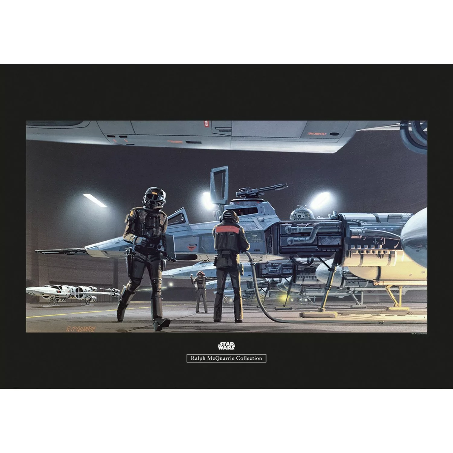 Komar Bild "Star Wars EP9 Blueprint Y-Wing", Star Wars, (1 St.), Wandbild z günstig online kaufen