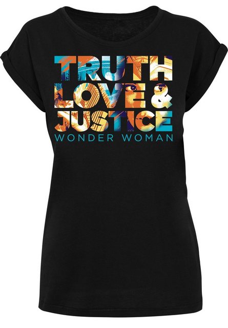 F4NT4STIC T-Shirt DC Comics Wonder Diana Truth Love Justice Print günstig online kaufen