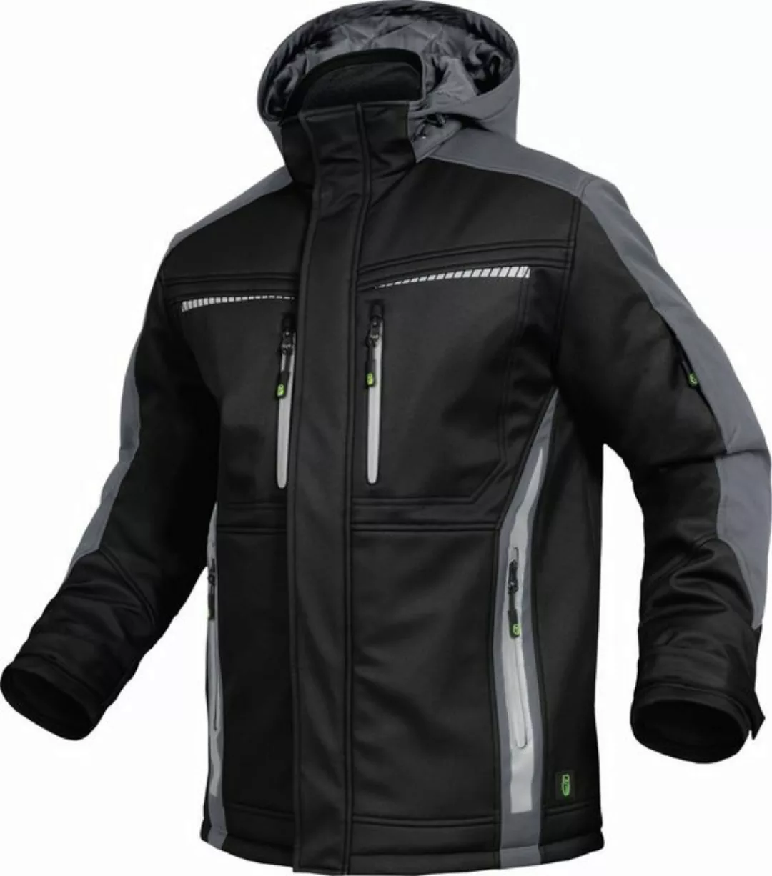 Leibwächter Softshelljacke Flex-Line Herren Softshelljacke Übergangsjacke S günstig online kaufen