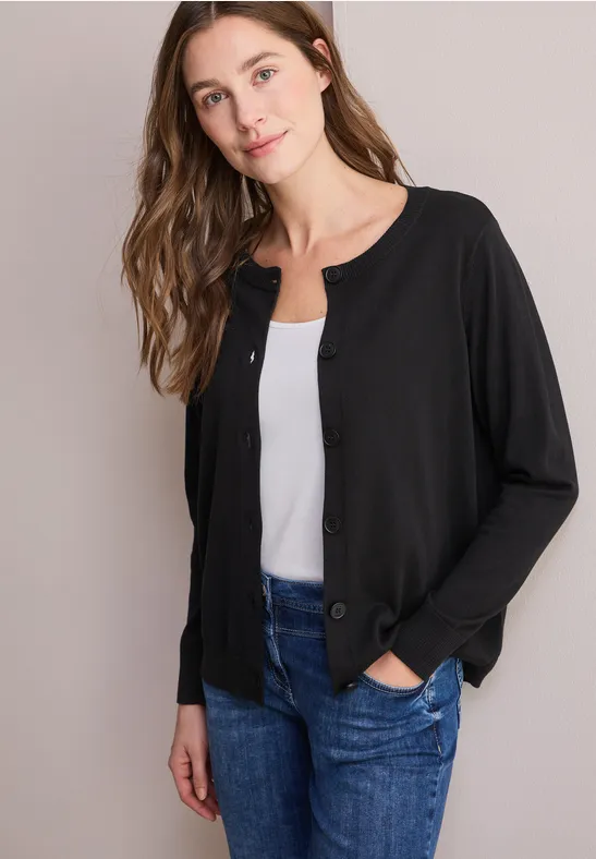 Cardigan mit Knopfleiste günstig online kaufen