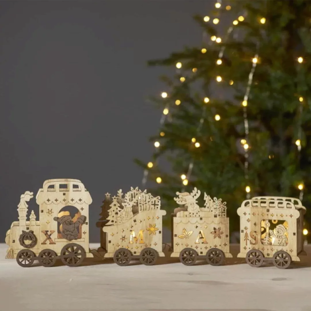 LED-Dekoleuchte Yuletide als Weihnachtszug günstig online kaufen