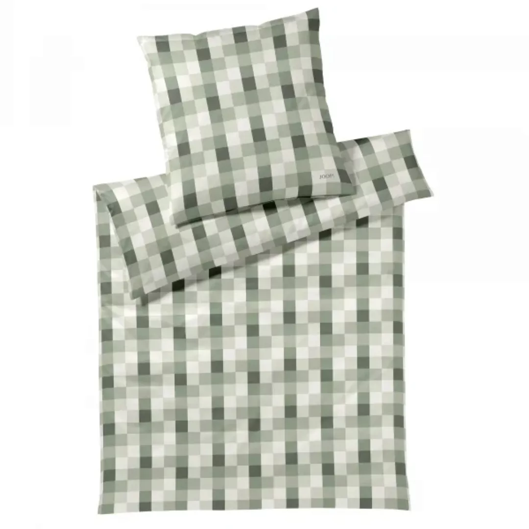 JOOP! Bettwäsche Mesh 4110 - Farbe: Sage - 04 - 80x80 cm - 155x220 cm günstig online kaufen