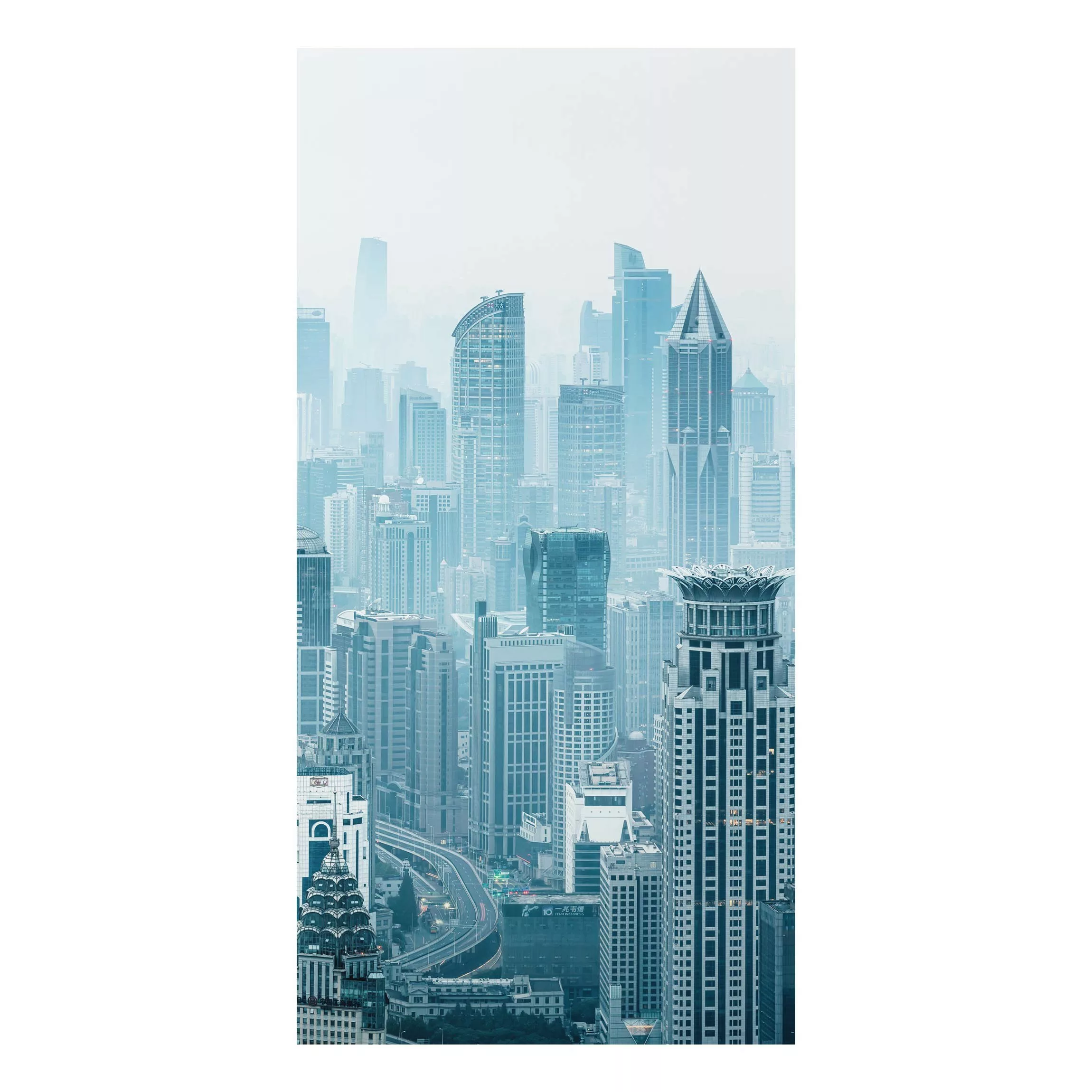 Alu-Dibond Bild Kühles Shanghai günstig online kaufen