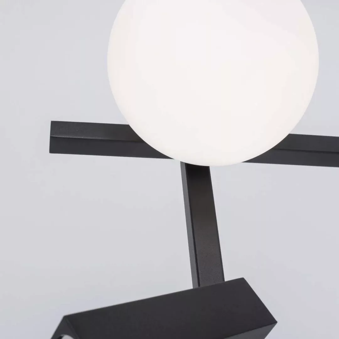 LED Tischleuchte Joline in Schwarz-matt und Weiß 2x 3W 450lm günstig online kaufen