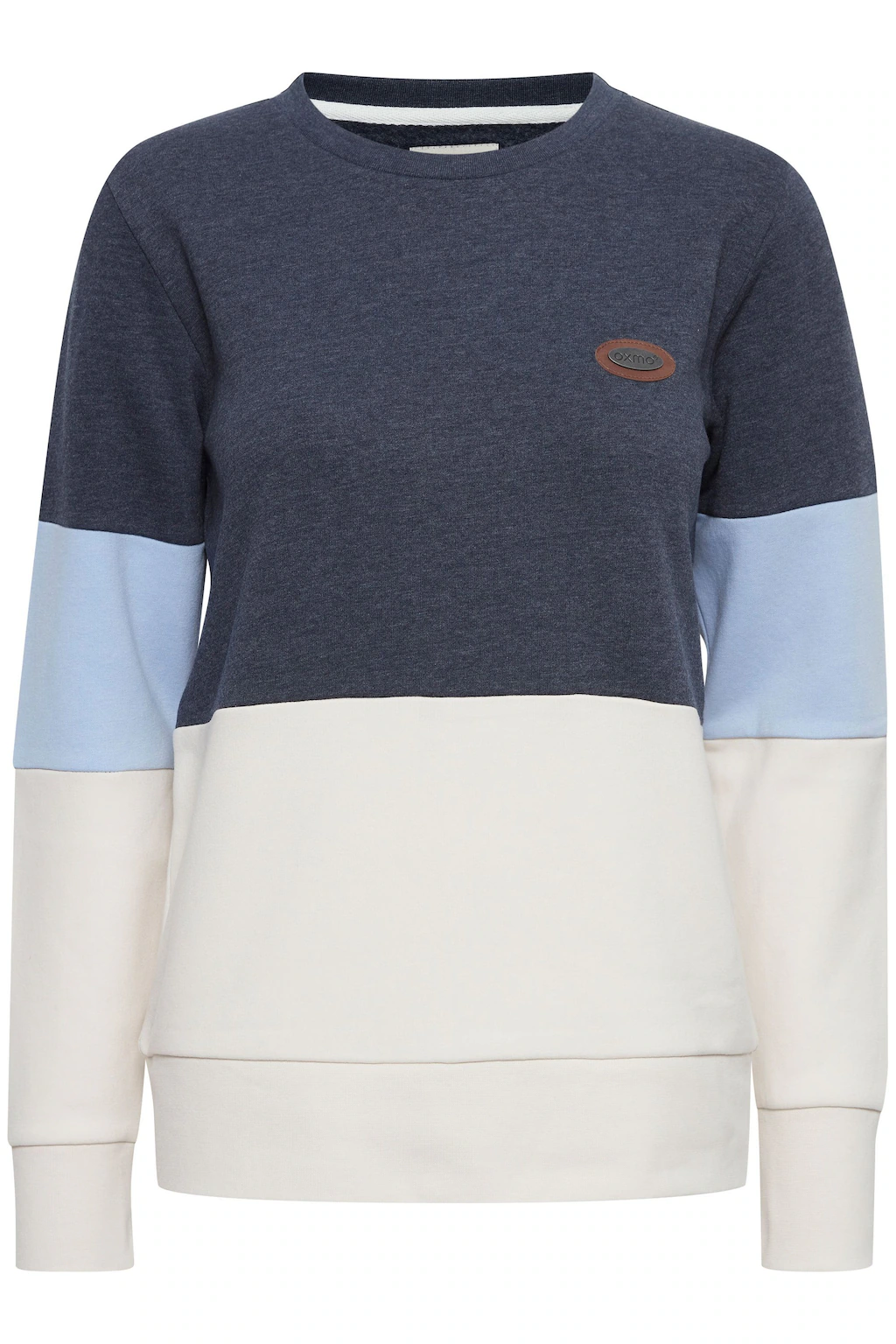 OXMO Sweatshirt OXTrine modisches Sweatshirt im Colorblock-Design günstig online kaufen