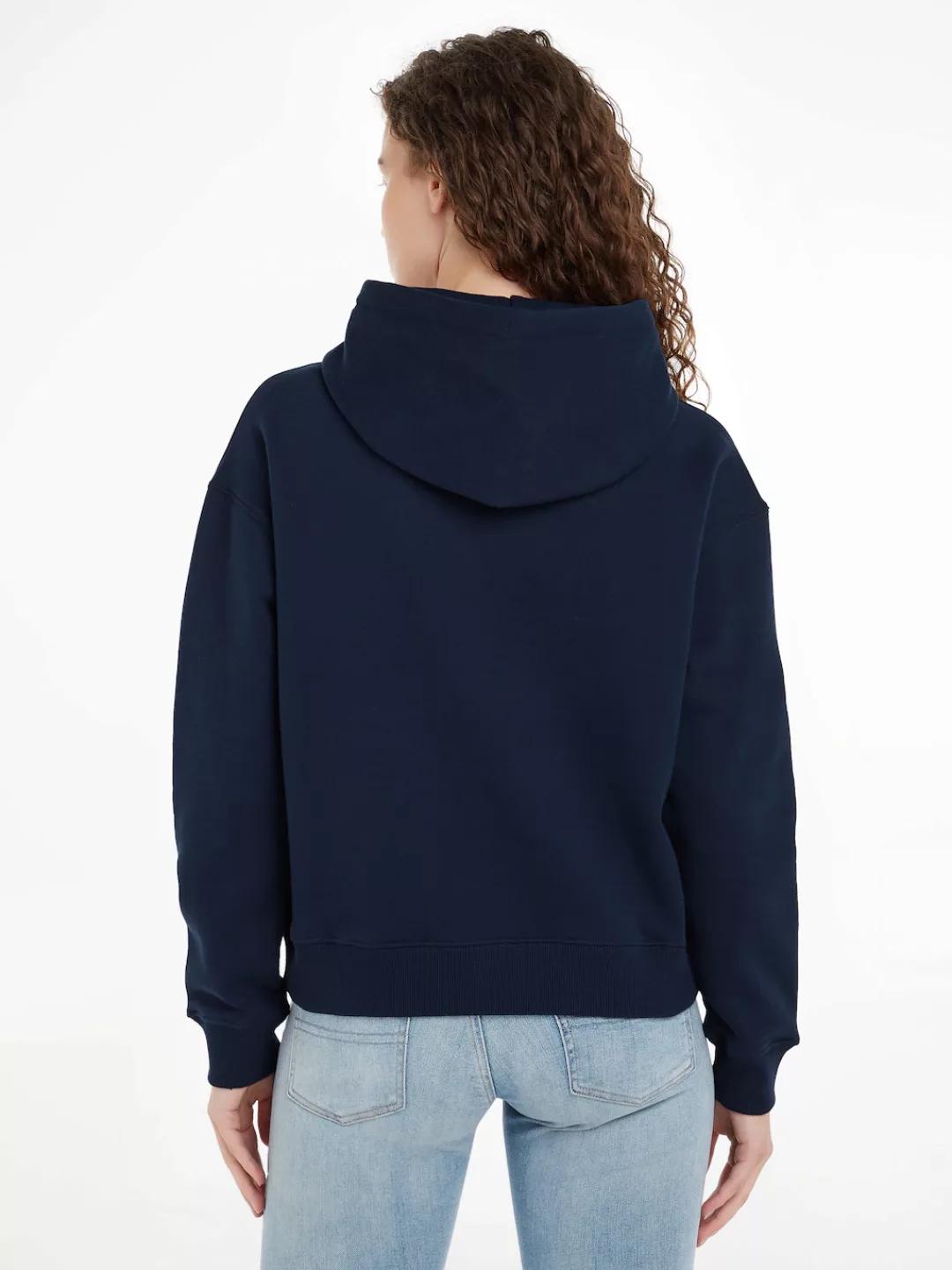 Tommy Jeans Curve Kapuzensweatshirt "TJW BXY LOGO DRAWCORD HOODIE EXT", Gro günstig online kaufen