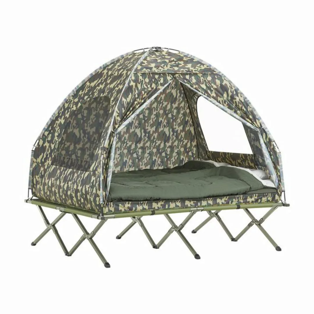 SoBuy Feldbett OGS32 Campingzelt 4in1-Zelt mit Campingliege Schlafsack Luft günstig online kaufen