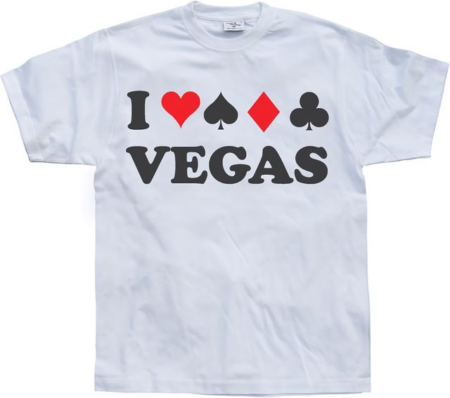 Hybris T-Shirt I Play Vegas T-Shirt günstig online kaufen