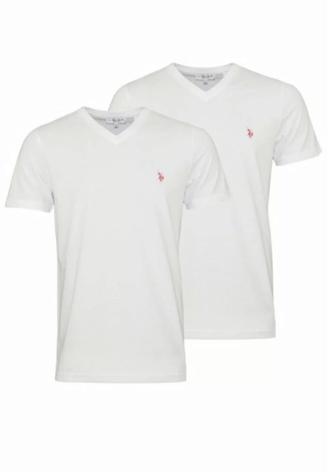 U.S. Polo Assn T-Shirt Herren T-Shirts, 2er Pack - V-Neck, (Packung, 2er Pa günstig online kaufen