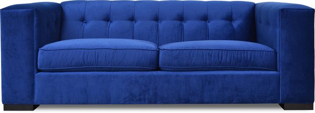 Xlmoebel Sofa Luxuriöses Zweisitzer-Sofa aus Stoff mit Chesterfield-Garnitu günstig online kaufen