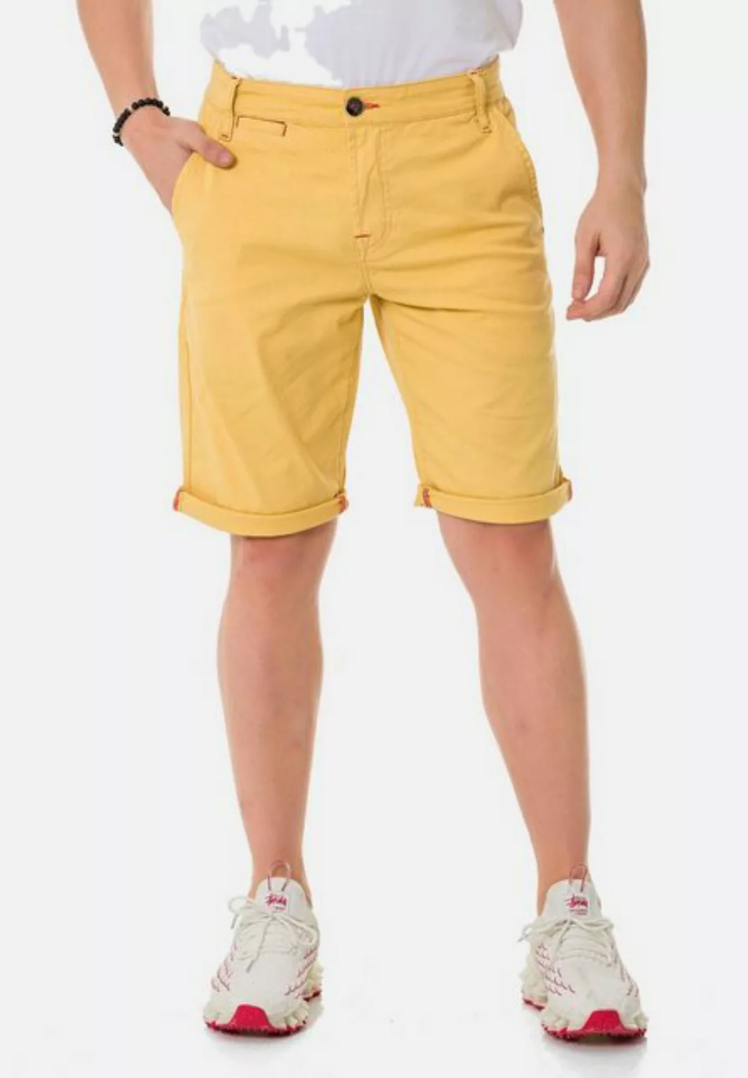 Cipo & Baxx Shorts im einfarbigen Look günstig online kaufen