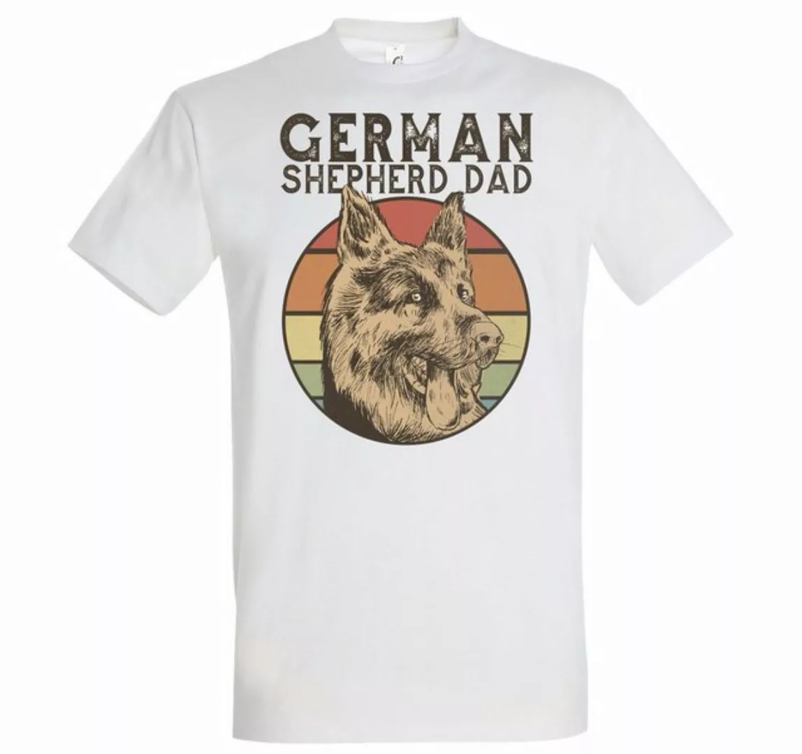 Youth Designz T-Shirt German Shepherd Schäferhund Dad Herren Shirt mit Tren günstig online kaufen