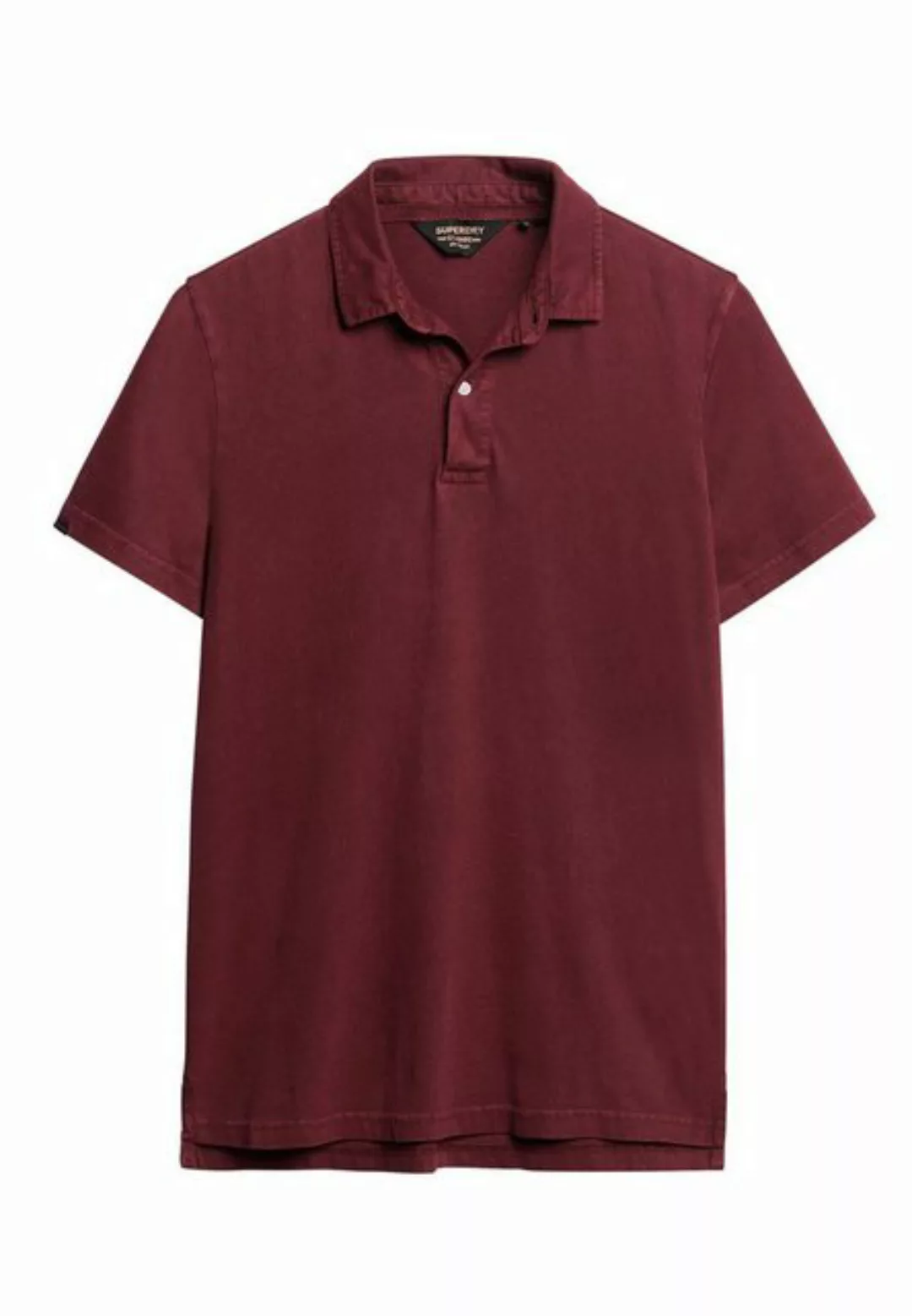 Superdry Poloshirt Superdry Herren Polo STUDIOS JERSEY POLO Stanton Red Dun günstig online kaufen