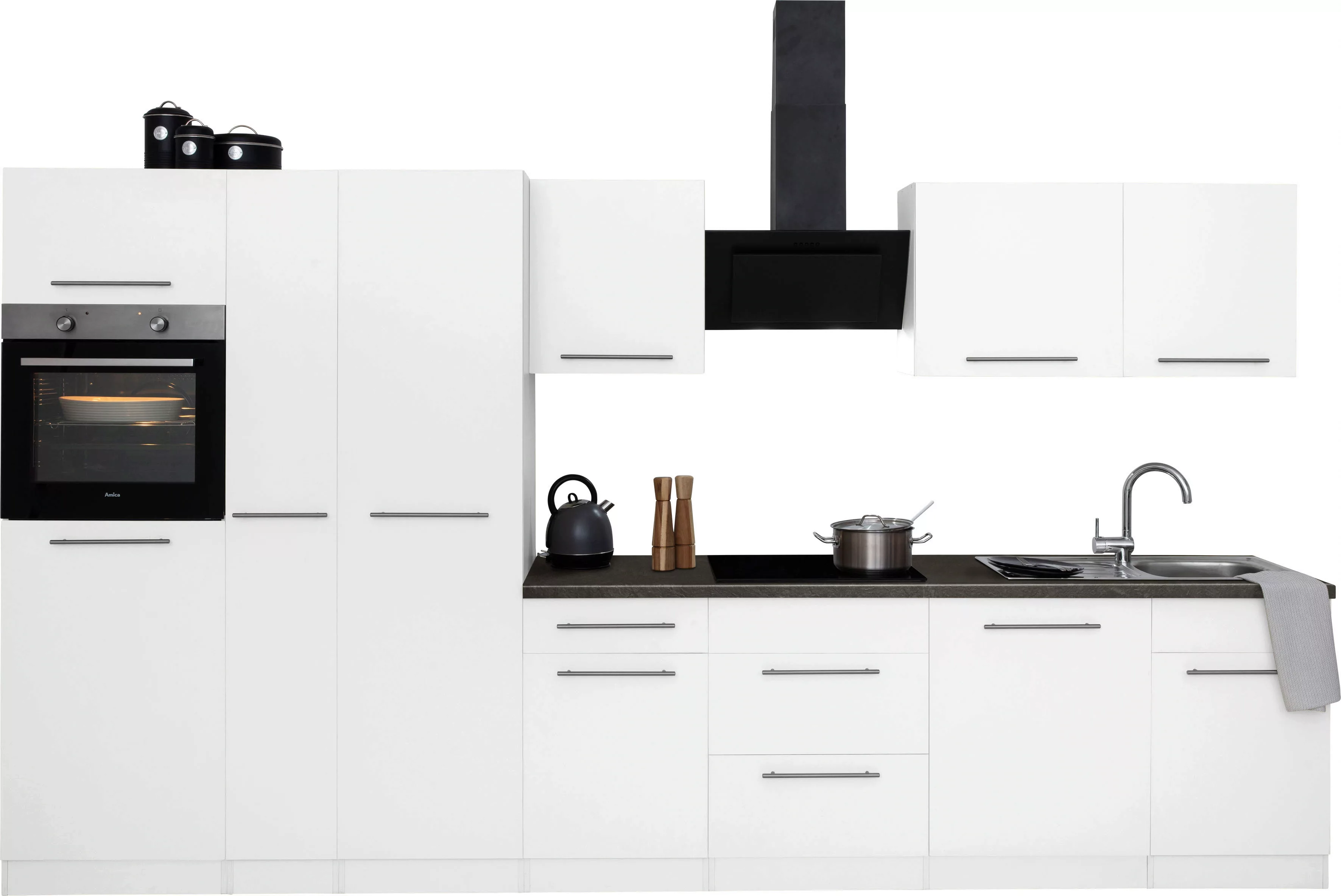 wiho Küchen Küchenzeile »Unna«, ohne E-Geräte, Breite 360 cm günstig online kaufen