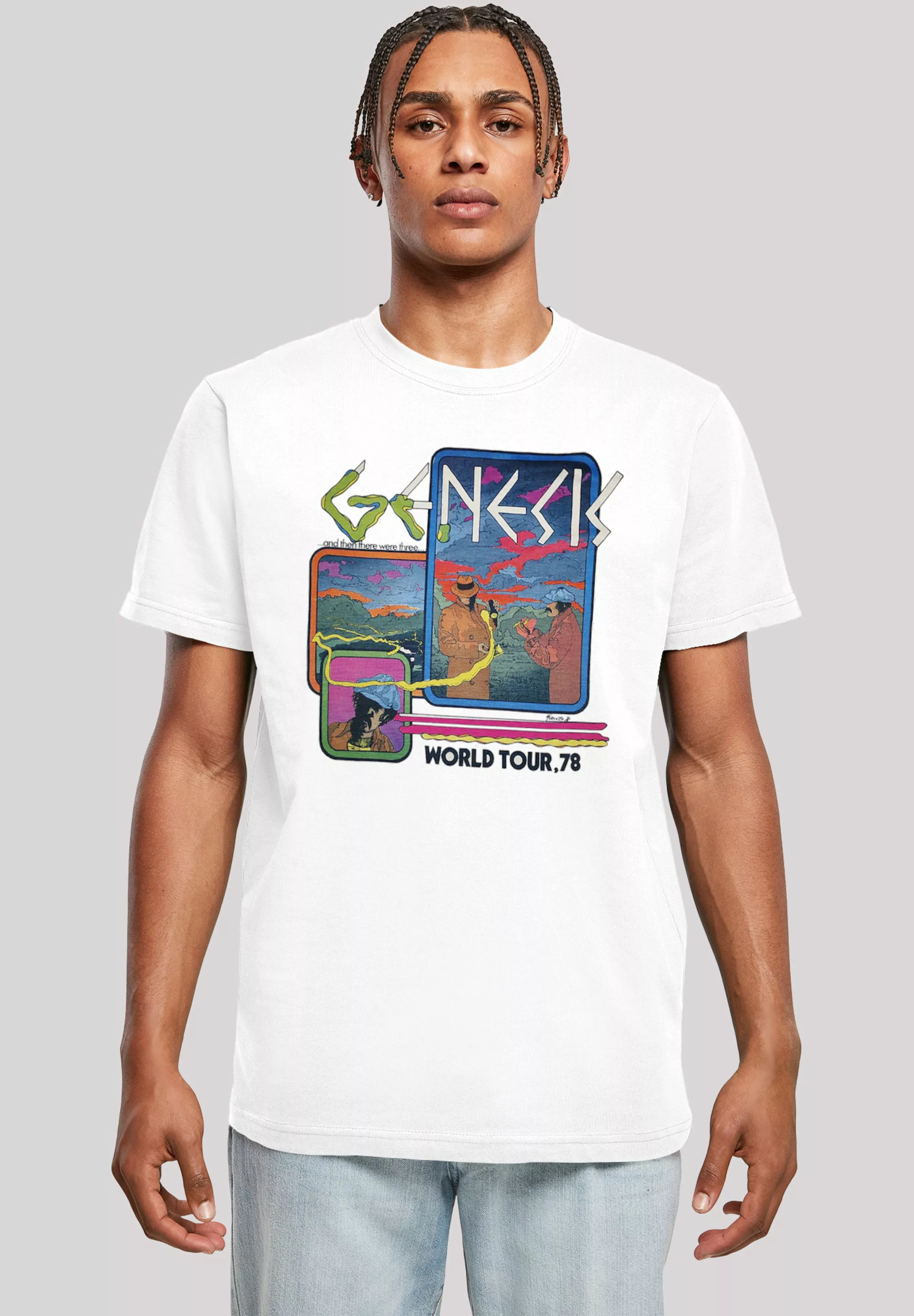 F4NT4STIC T-Shirt "Genesis World Tour 78", Herren,Premium Merch,Regular-Fit günstig online kaufen