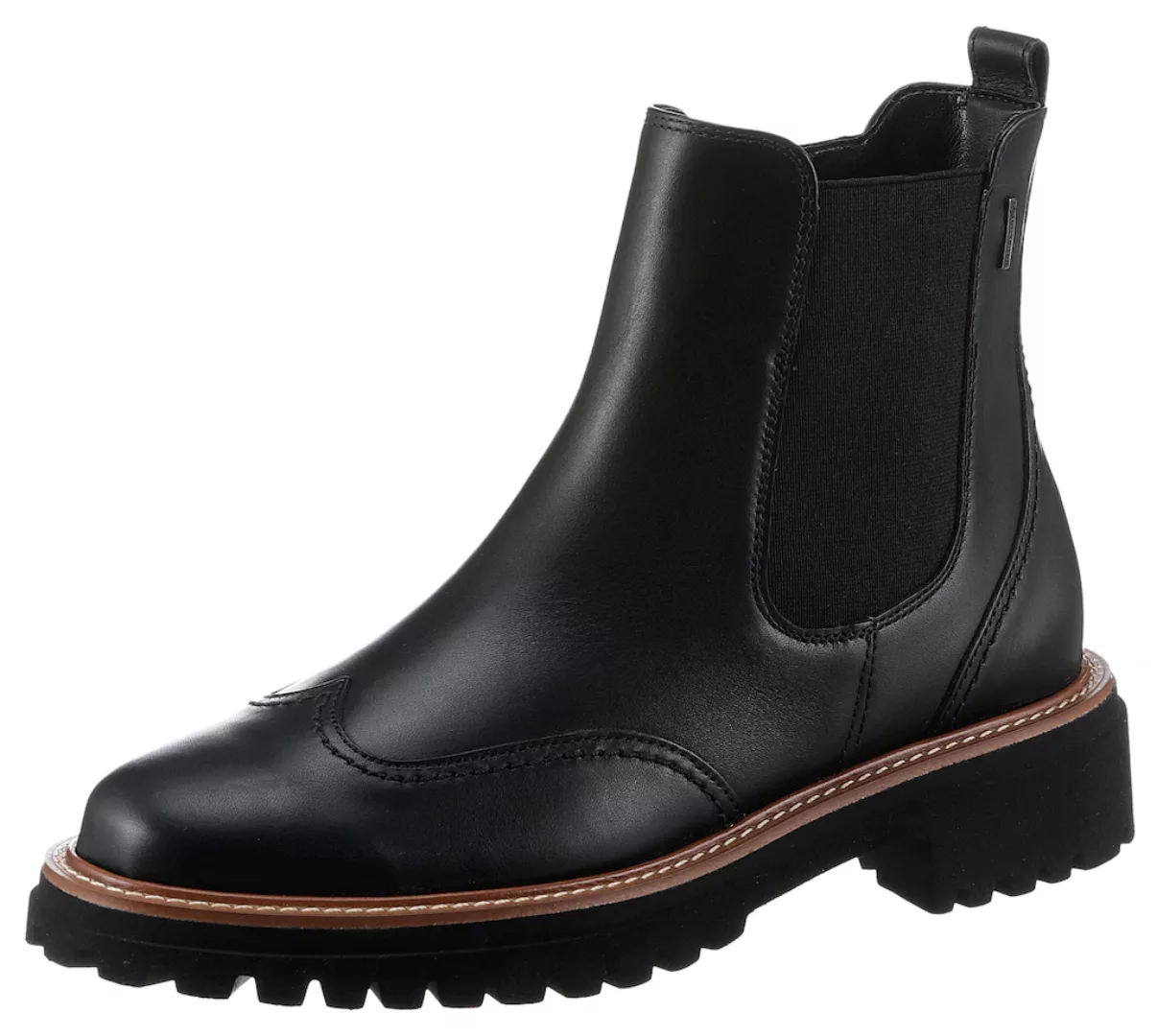 Paul Green Chelseaboots, Stiefelette, Schlupfboots mit wasserabweisender GO günstig online kaufen