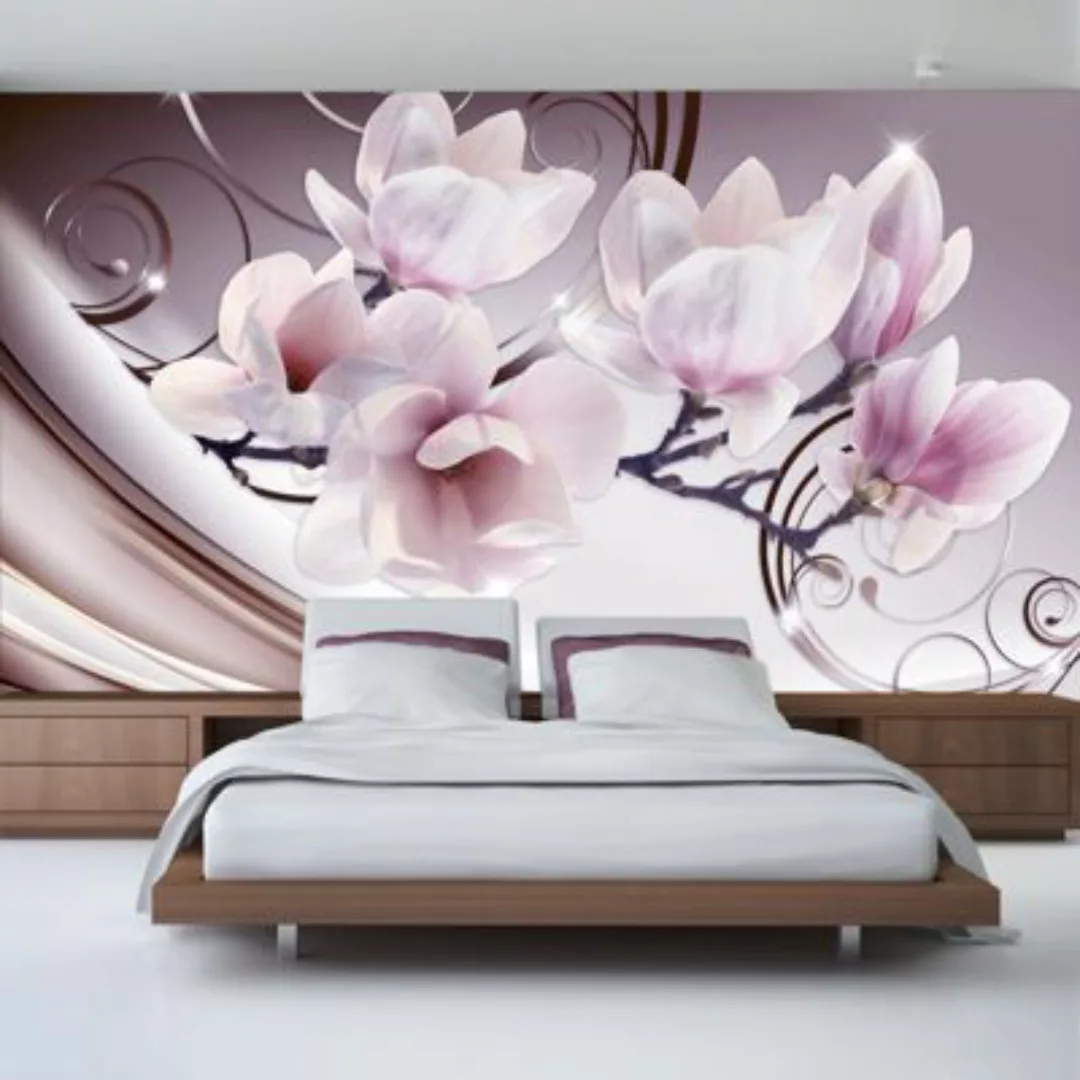 artgeist Fototapete Meet the Magnolias mehrfarbig Gr. 150 x 105 günstig online kaufen