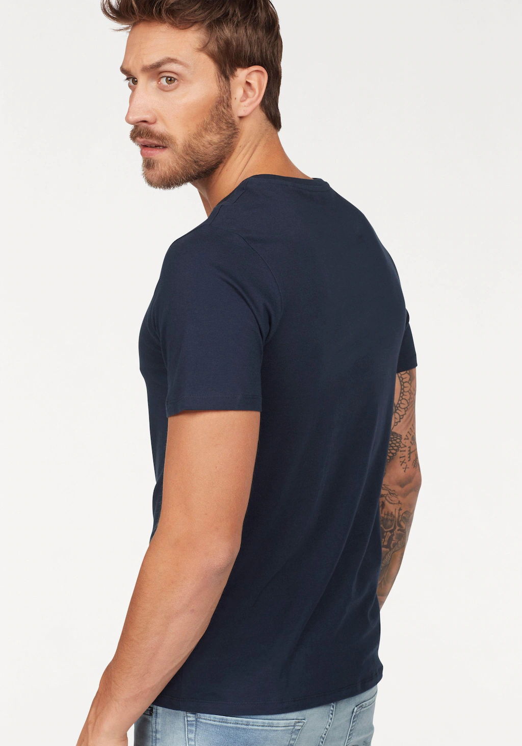 Jack & Jones T-Shirt LOGO TEE CREW NECK günstig online kaufen