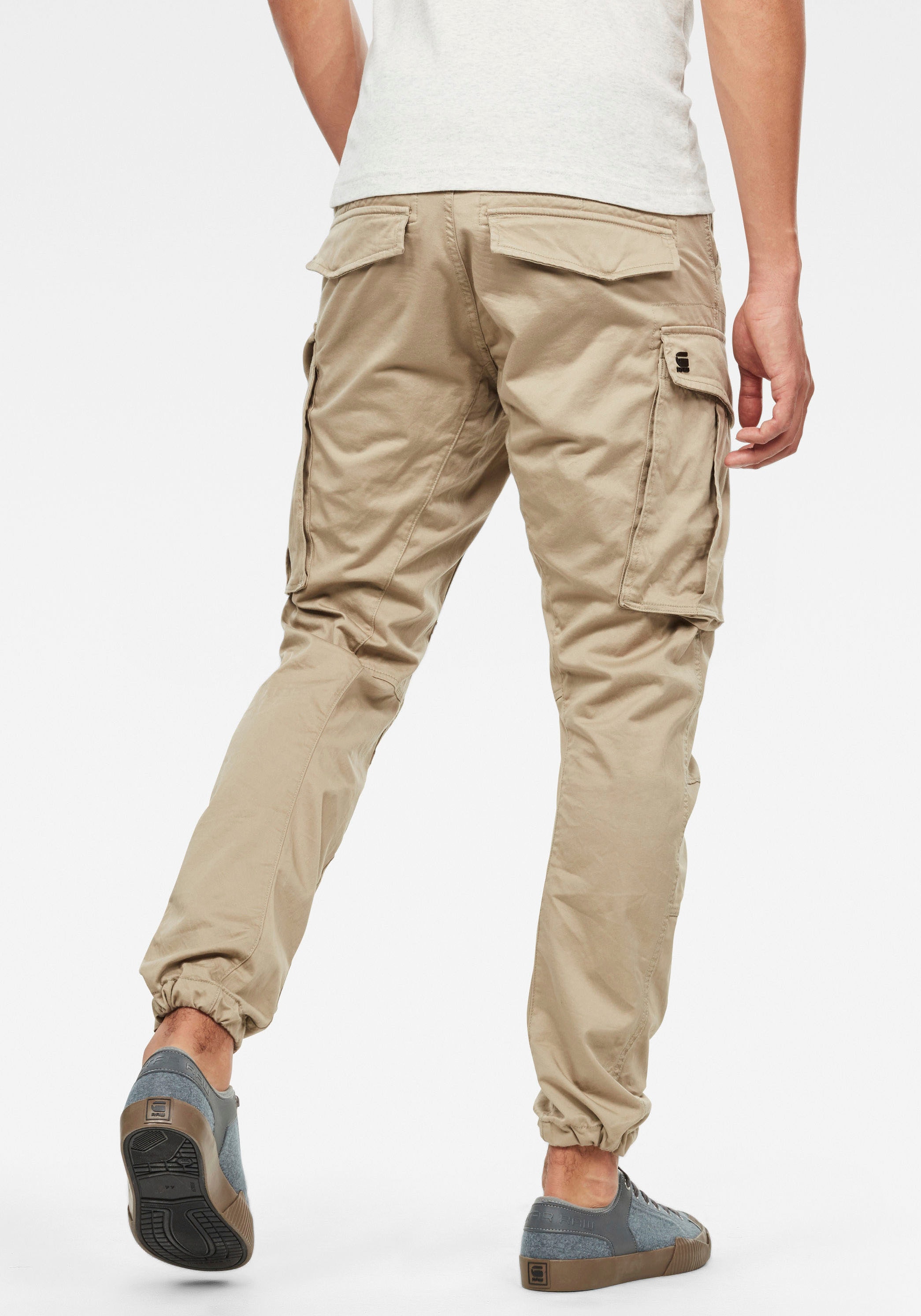 G-Star Herren Cargo Hose ROVIC ZIP 3D STRAIGHT TAPERED - Beige - Dune günstig online kaufen