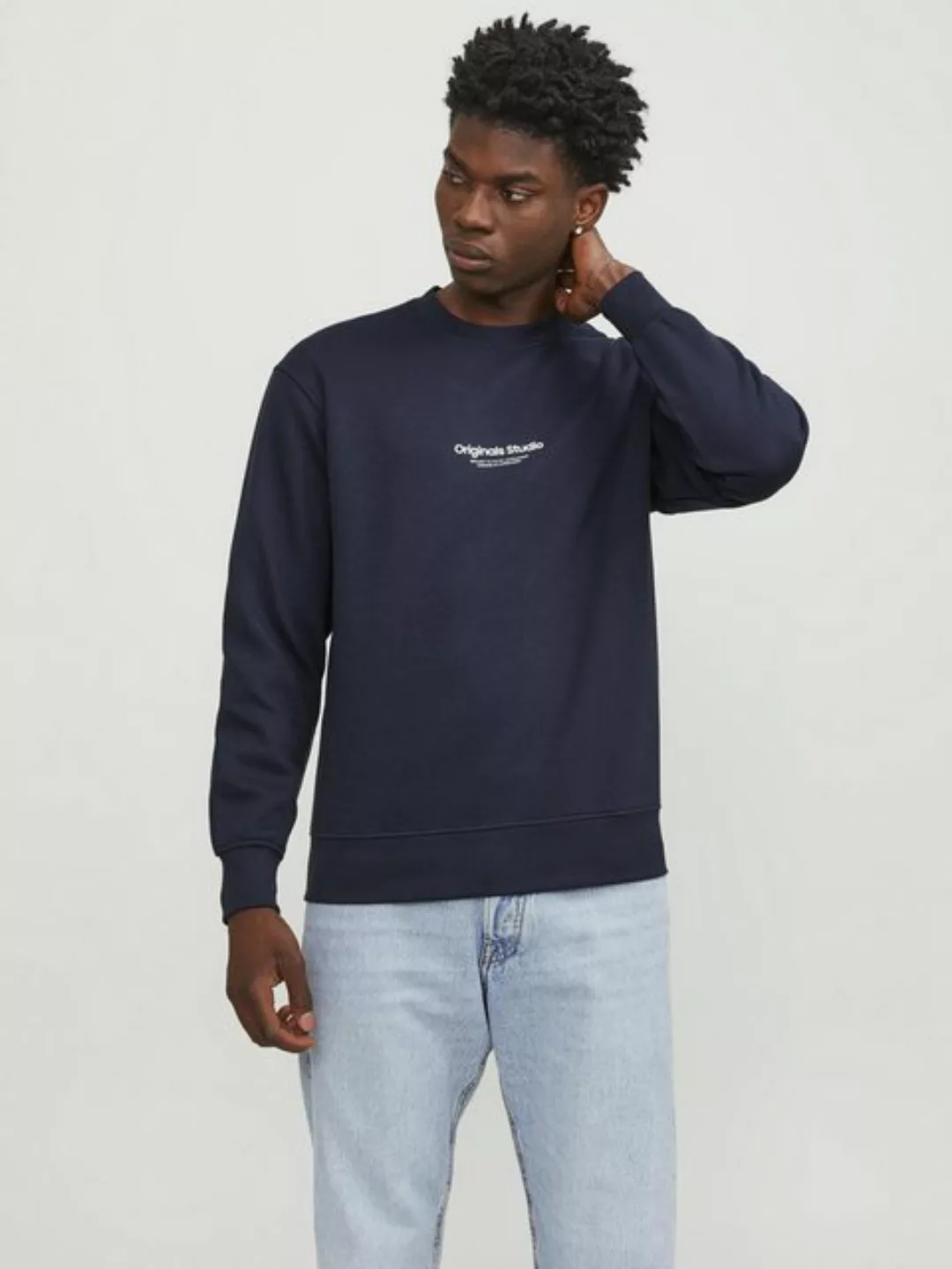 Jack & Jones Sweatshirt Weiches Sweatshirt mit 3D Print Relaxed Fit JORVEST günstig online kaufen