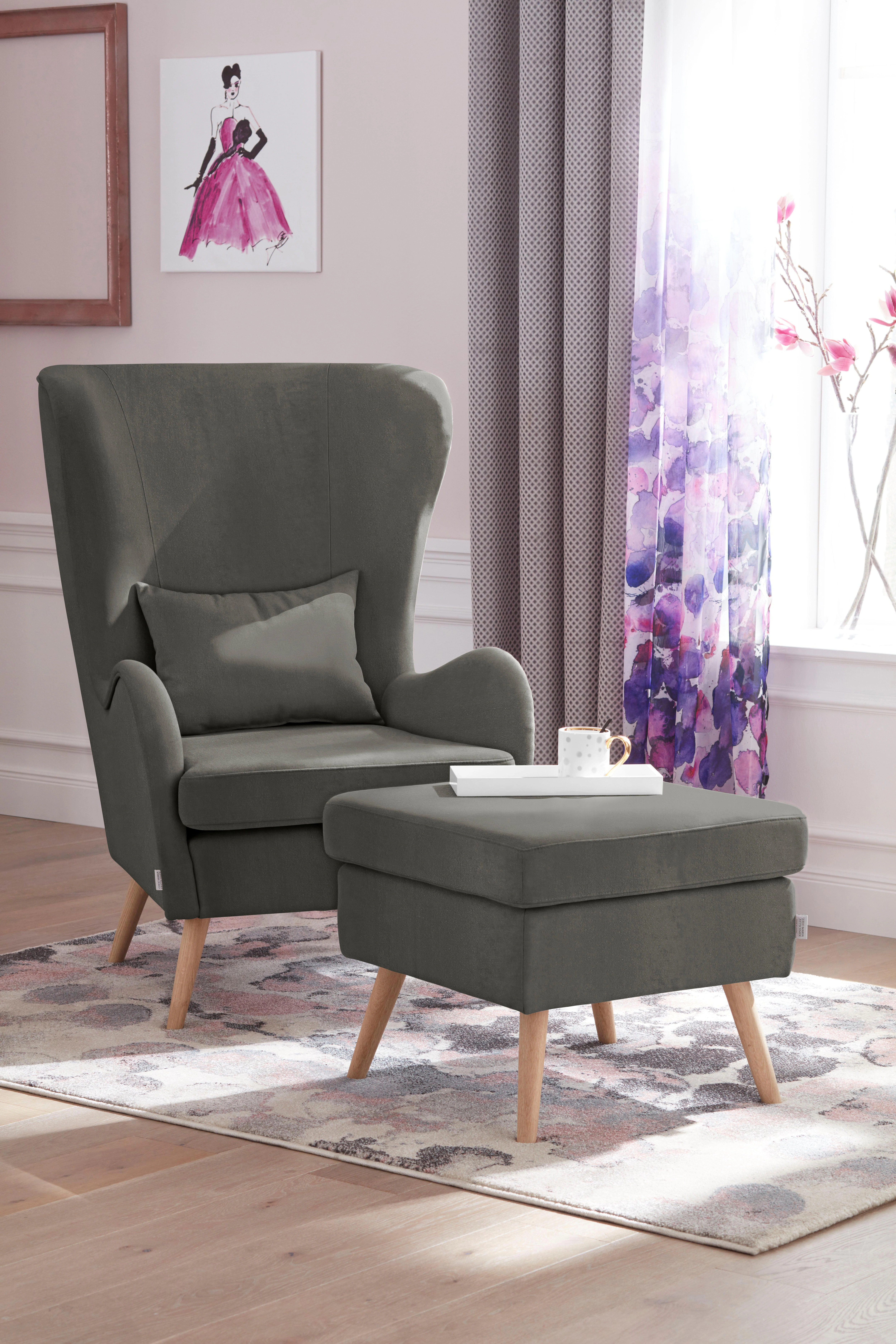 Guido Maria Kretschmer Home&Living Sessel "Salla auch in Fellimitat und Fei günstig online kaufen