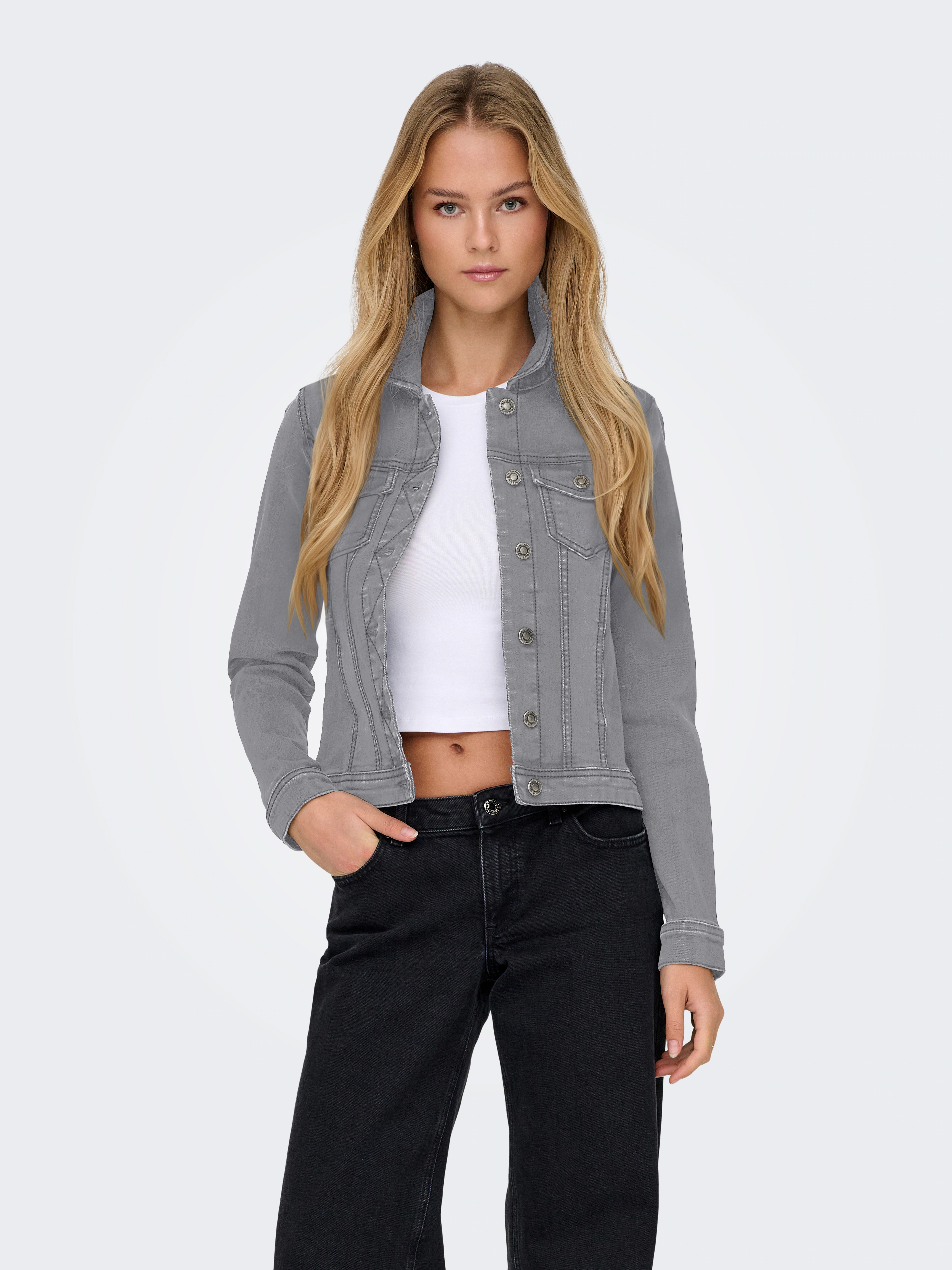 ONLY Jeansjacke "ONLWONDER DNM JACKET NOOS", kurze, modische Form günstig online kaufen