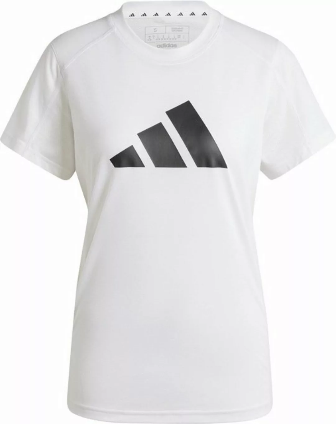 adidas Performance Kurzarmshirt TR-ES LOGO T WHITE/BLACK günstig online kaufen