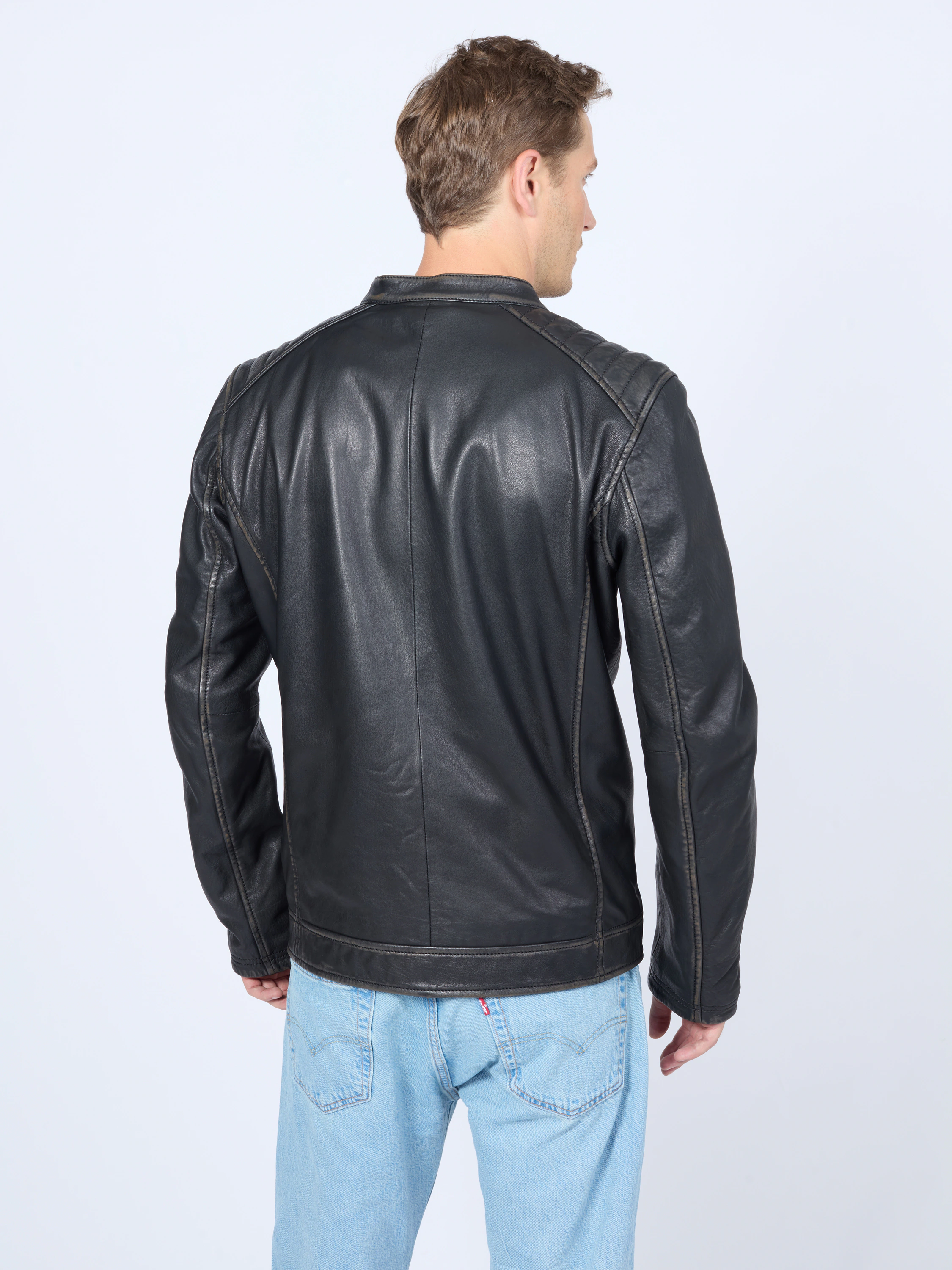 MUSTANG Lederjacke "31023215" günstig online kaufen