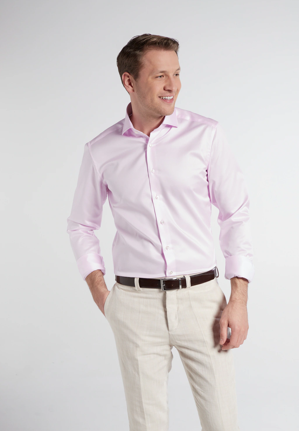 Eterna Langarmhemd "SLIM FIT", NON IRON (bügelfrei) günstig online kaufen