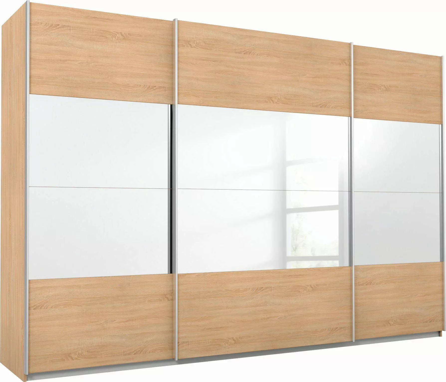 rauch Schwebetürenschrank "Quadra", mit Spiegelelementen günstig online kaufen