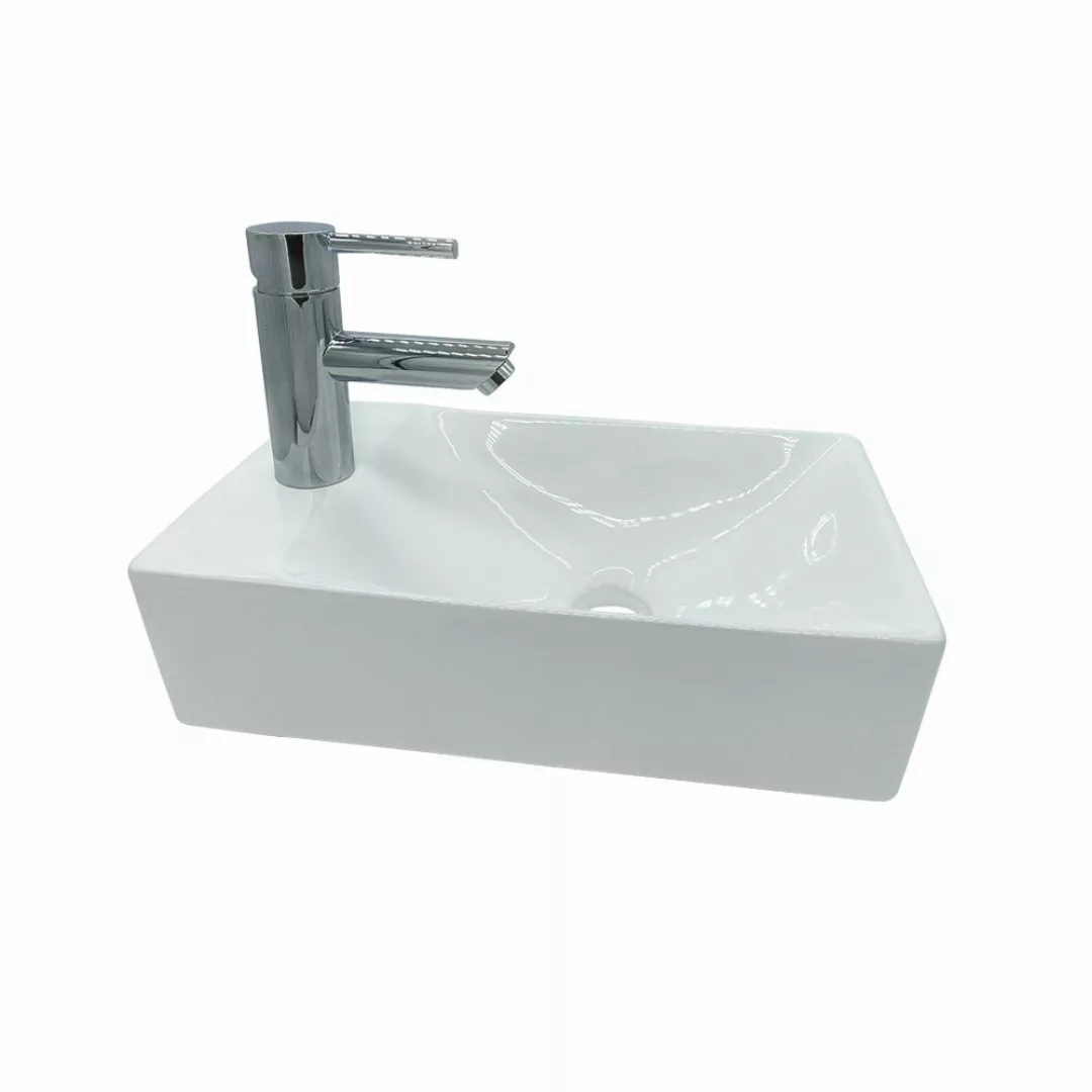 Aloni Waschbecken 421A-L (einzel, 1-St), Design günstig online kaufen