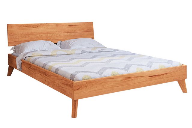 Main Möbel Massivholzbett Doppelbett "Jakob" 200x200cm Kernbuche massiv günstig online kaufen