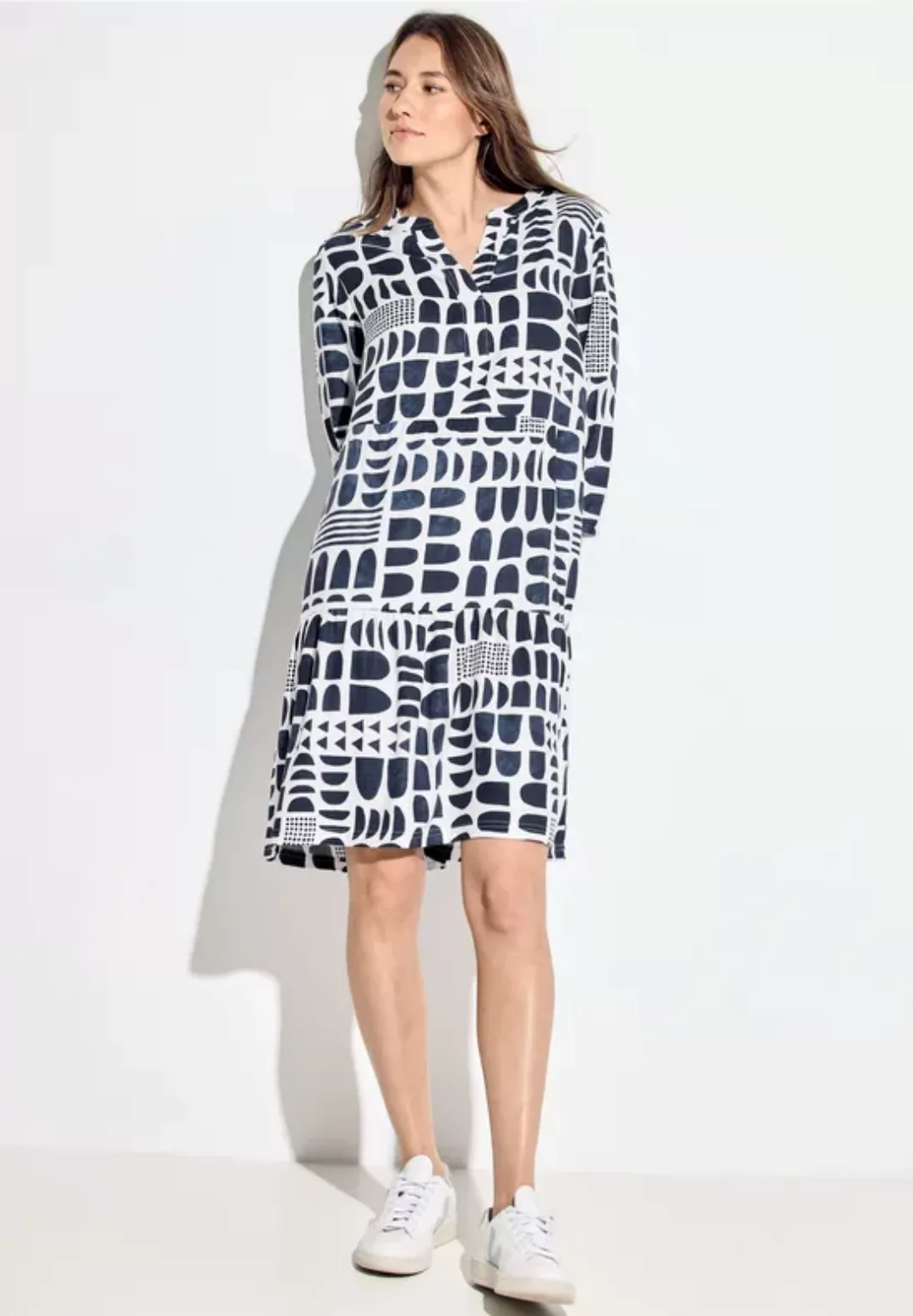 Print Viskose Kleid günstig online kaufen
